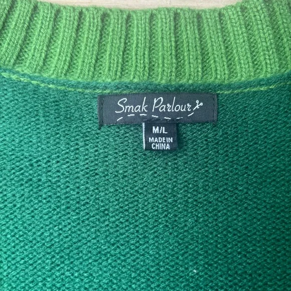 Smak Parlour Embroidered Flower Cardigan - Picture 3 of 4